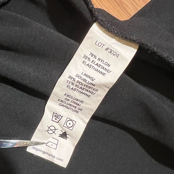 Reigning Champ Track / Sweat / Jogger Pants Black Size SP - Picture 9 of 13